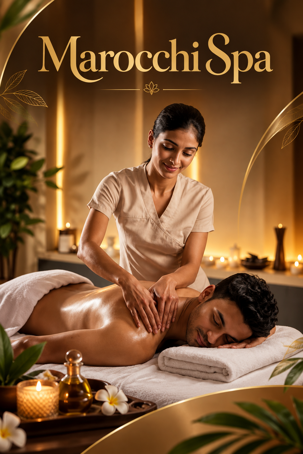 Premium spa interior in Kharadi Pune